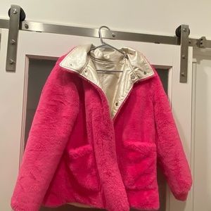 Revsersible Pink and Gold Jacket